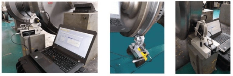 Rail roughness testing